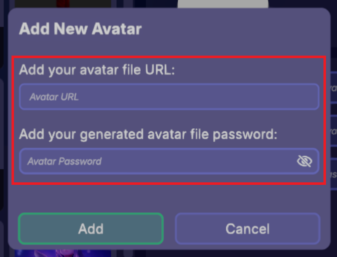 BEE file URL & password