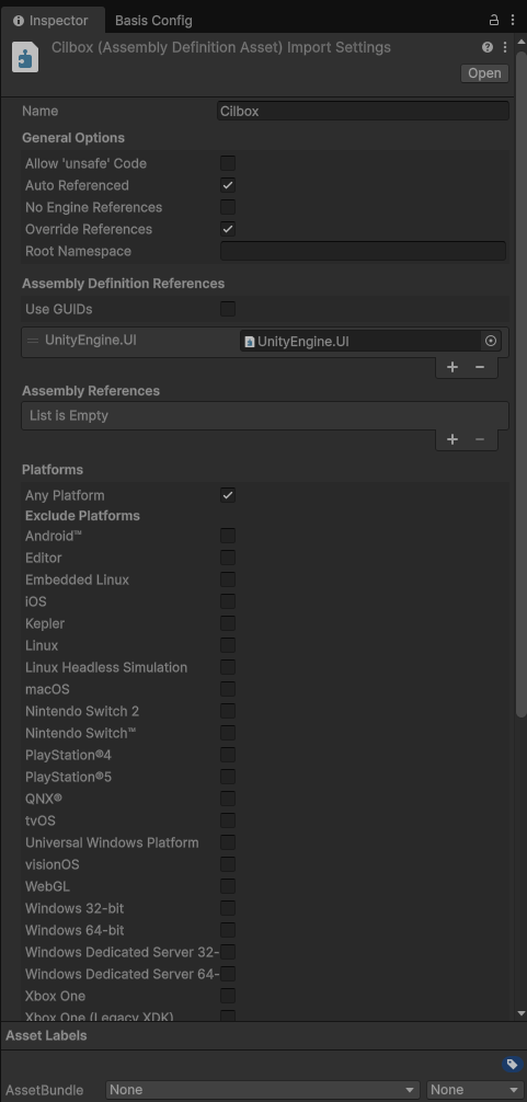 Inspector Window showing cube with rotation script attached