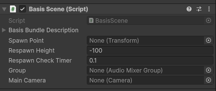 Basis Scene component