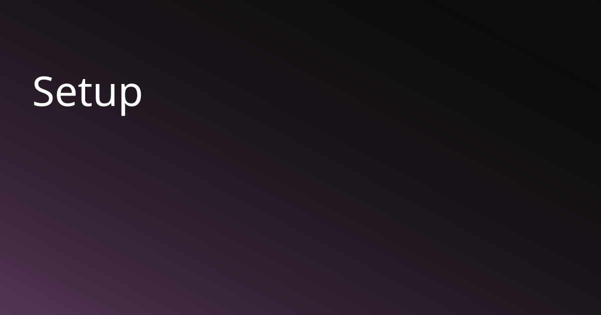 Setup | BasisVR Docs
